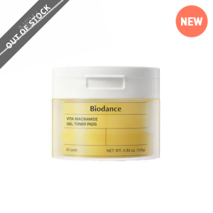 Biodance Vita Niacinamide Gel Toner Pad 60EA