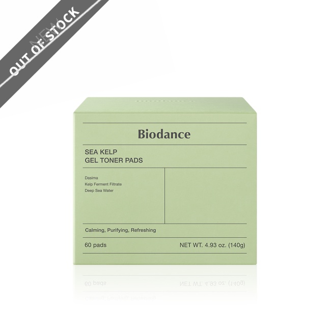 Biodance Sea Kelp Gel Toner Pad 60EA