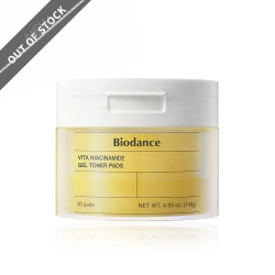 Biodance Vita Niacinamide Gel Toner Pad 60EA