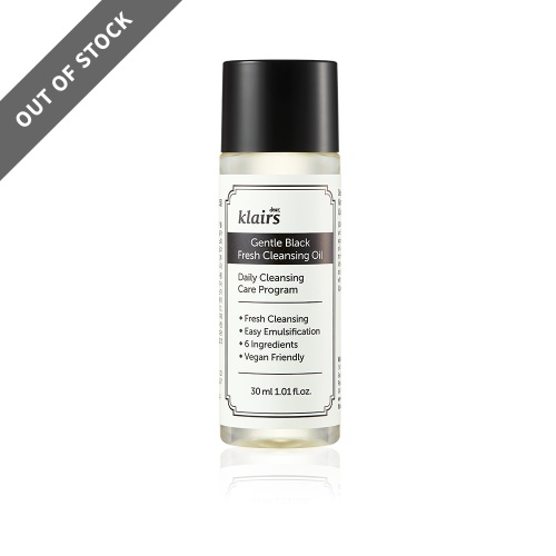 Gentle Black Fresh Cleansing Oil Miniature 30ml