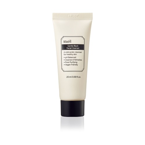 Gentle Black Facial Cleanser Miniature 20ml